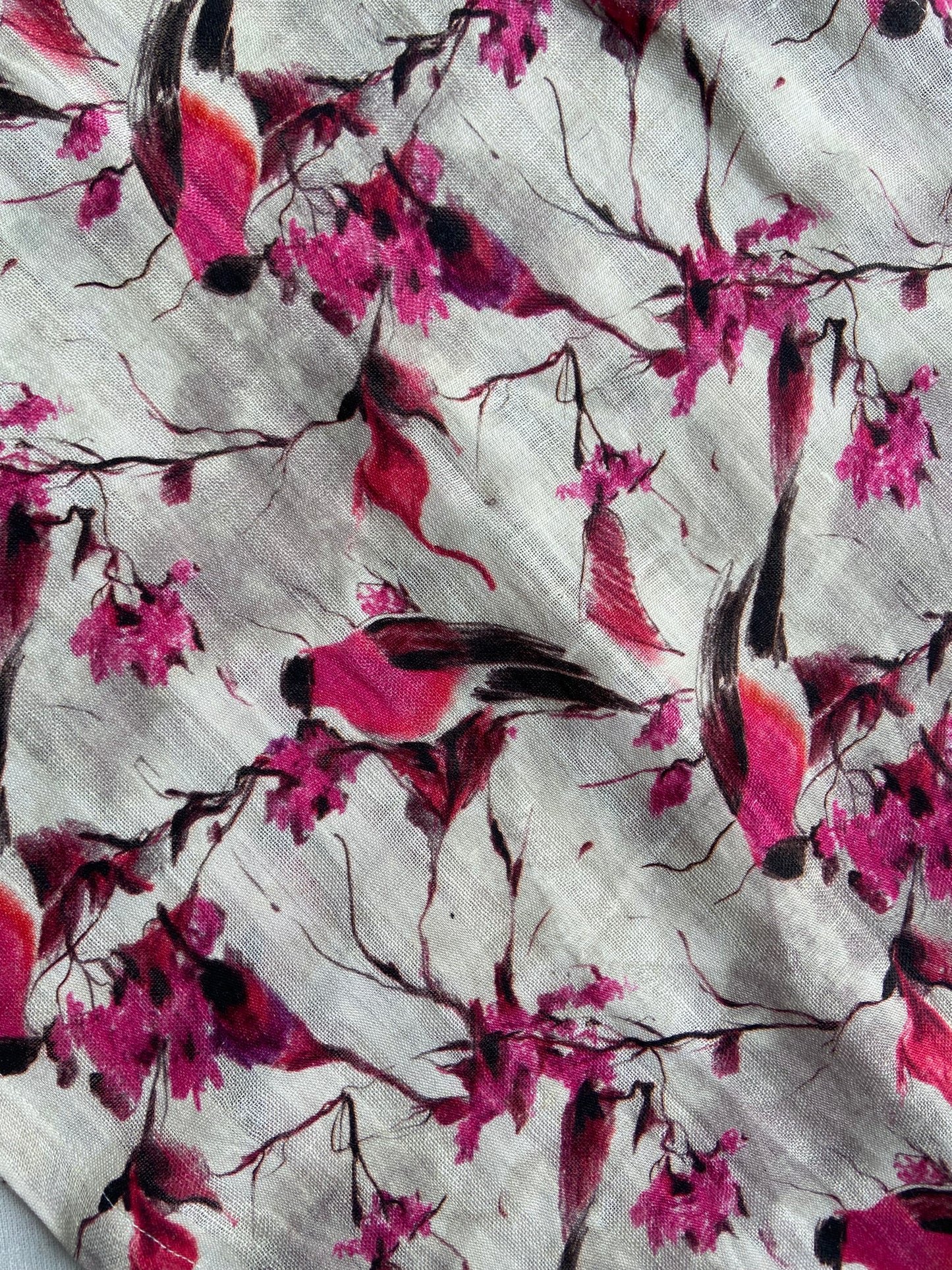 Strap Pattern Floral Kurta