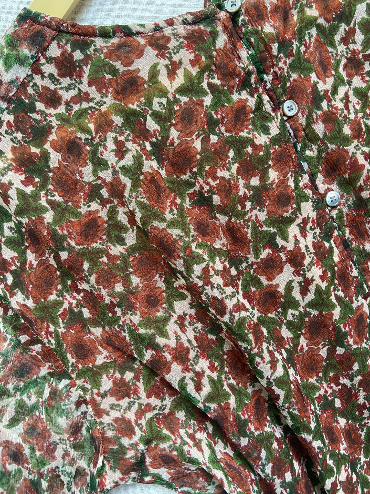 Vintage Floral Maxi Dress