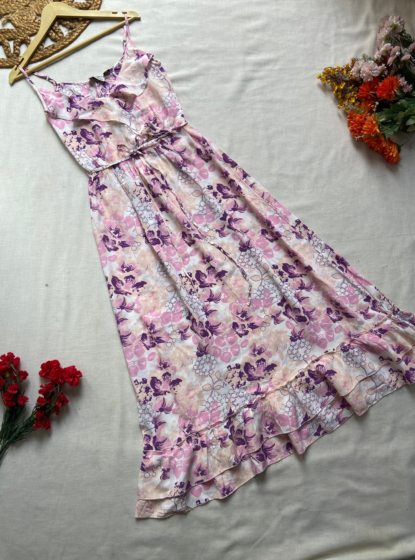 Floral Beach Maxi Dress