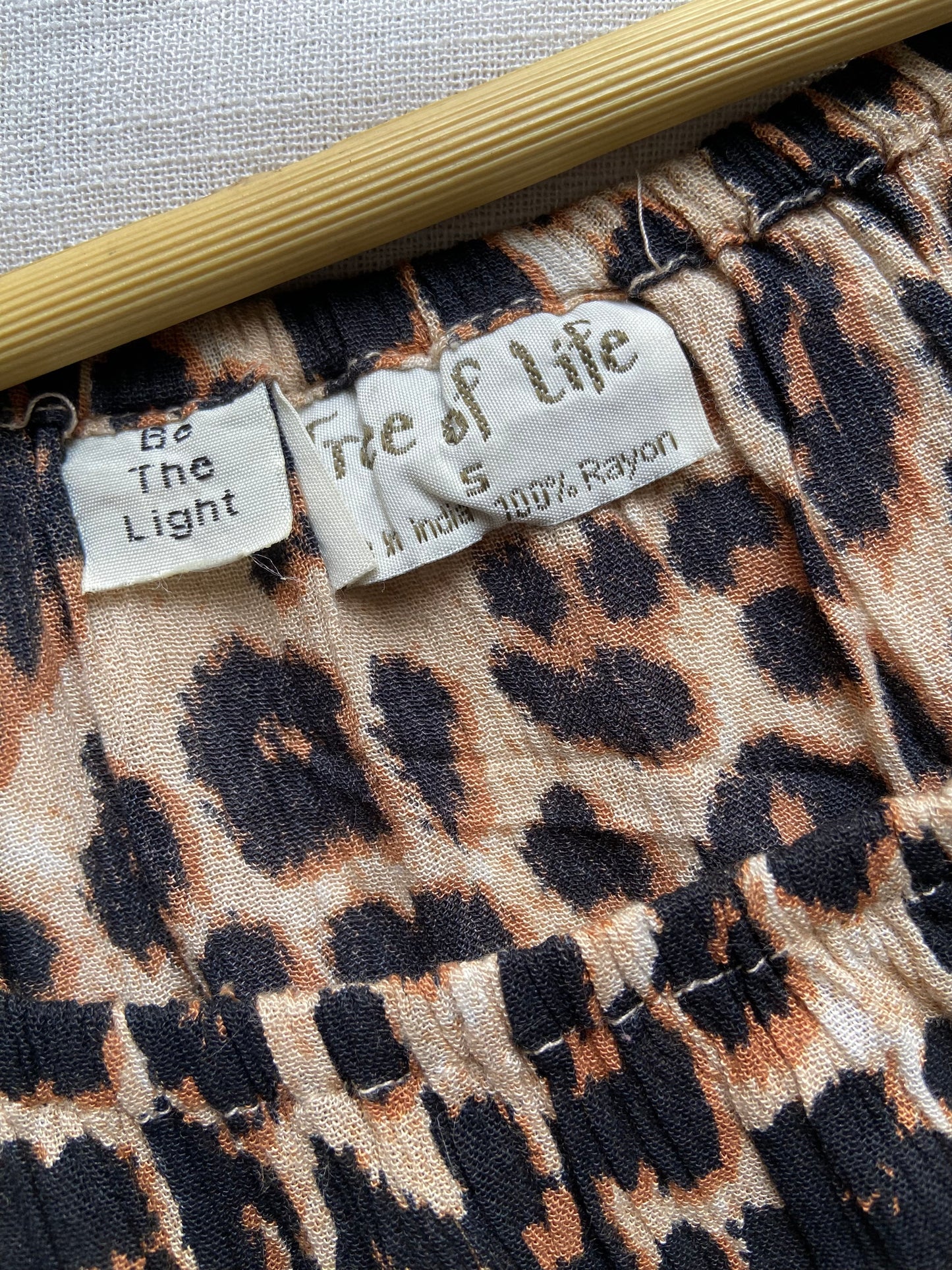 Animal Print Midi Dress