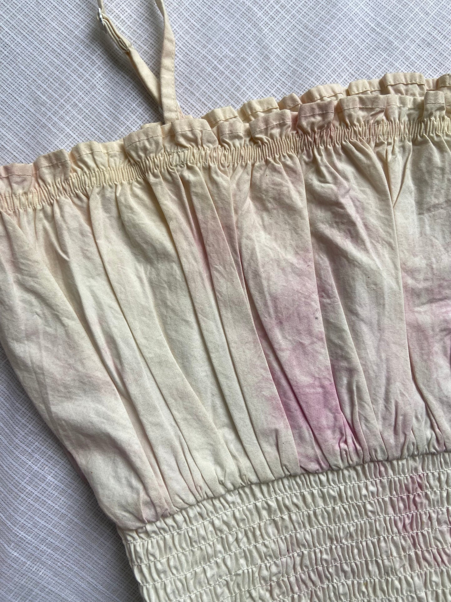 Elegant Smocked Crop Top with Adjustable Straps