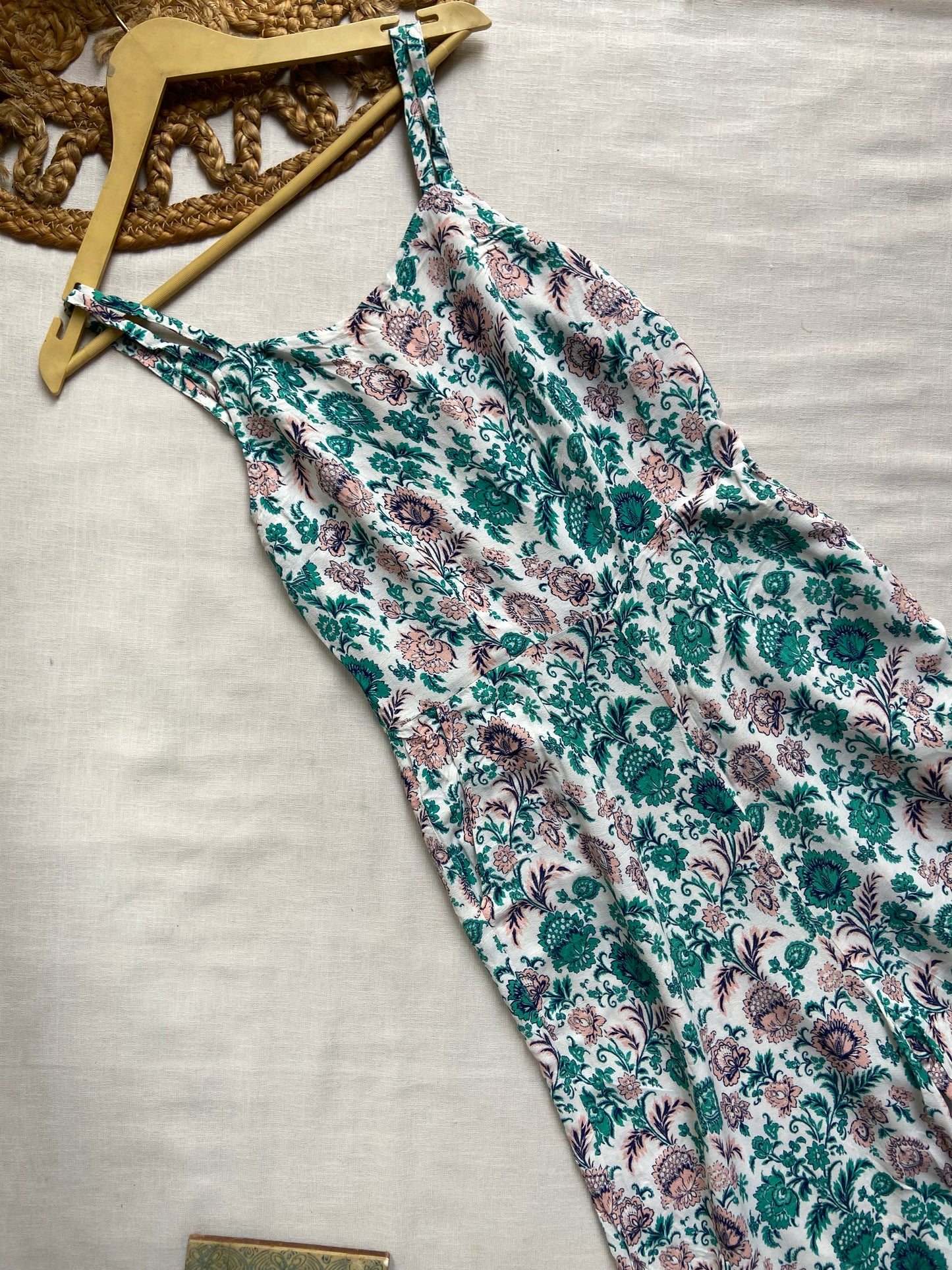 Boho Floral Jumpsuit