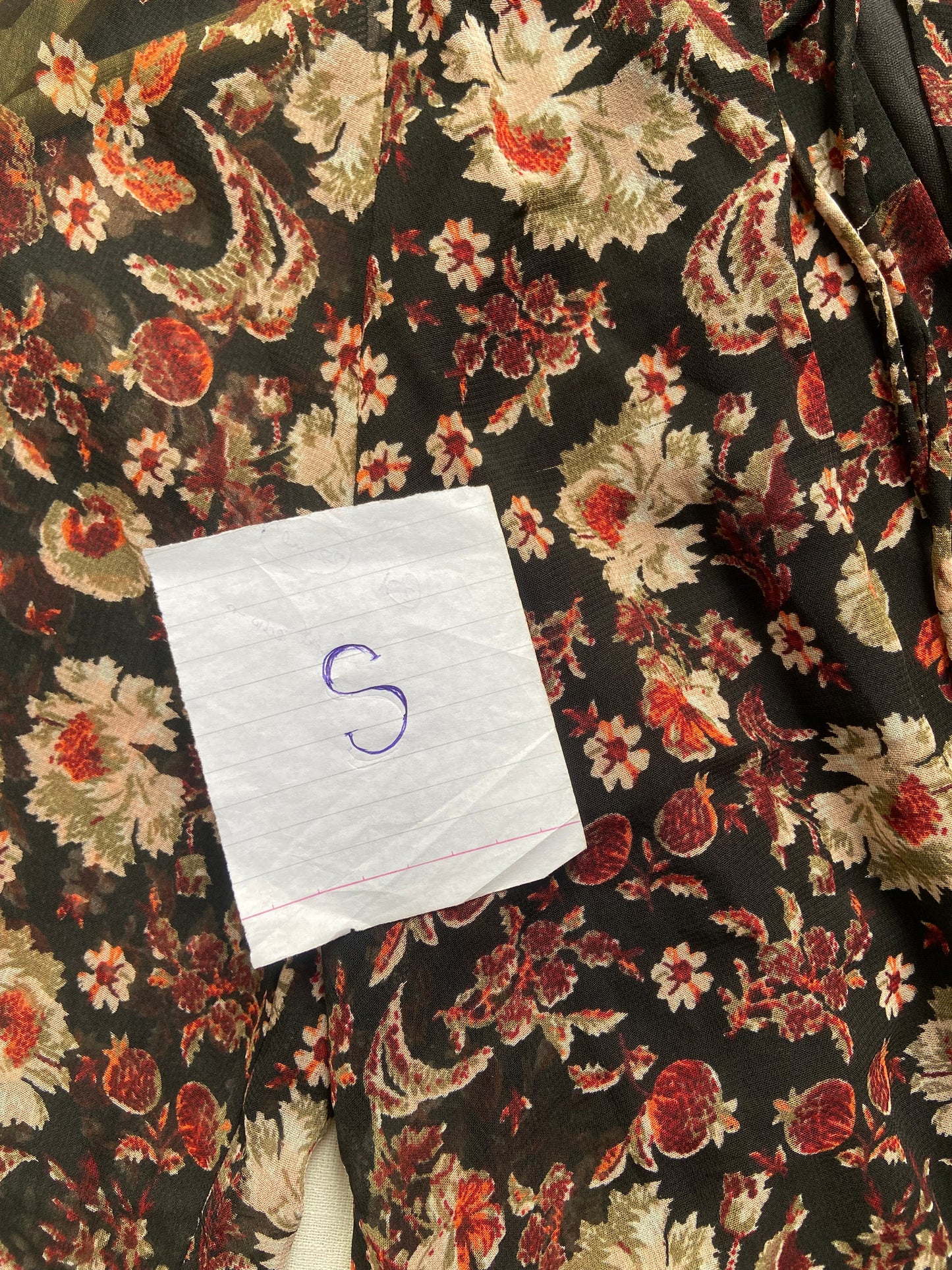 Black Floral Boho Beach Mini Dress