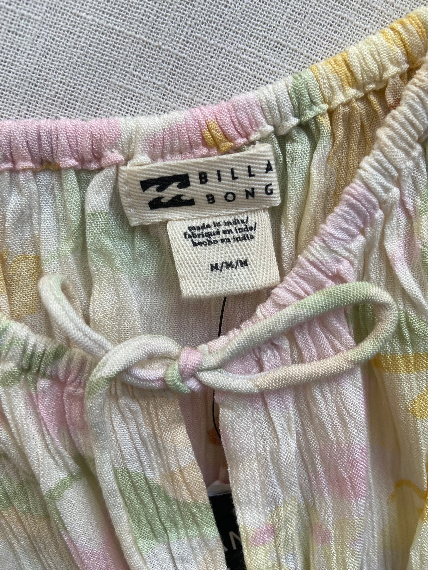 Floral Puff Sleeve Crop Top