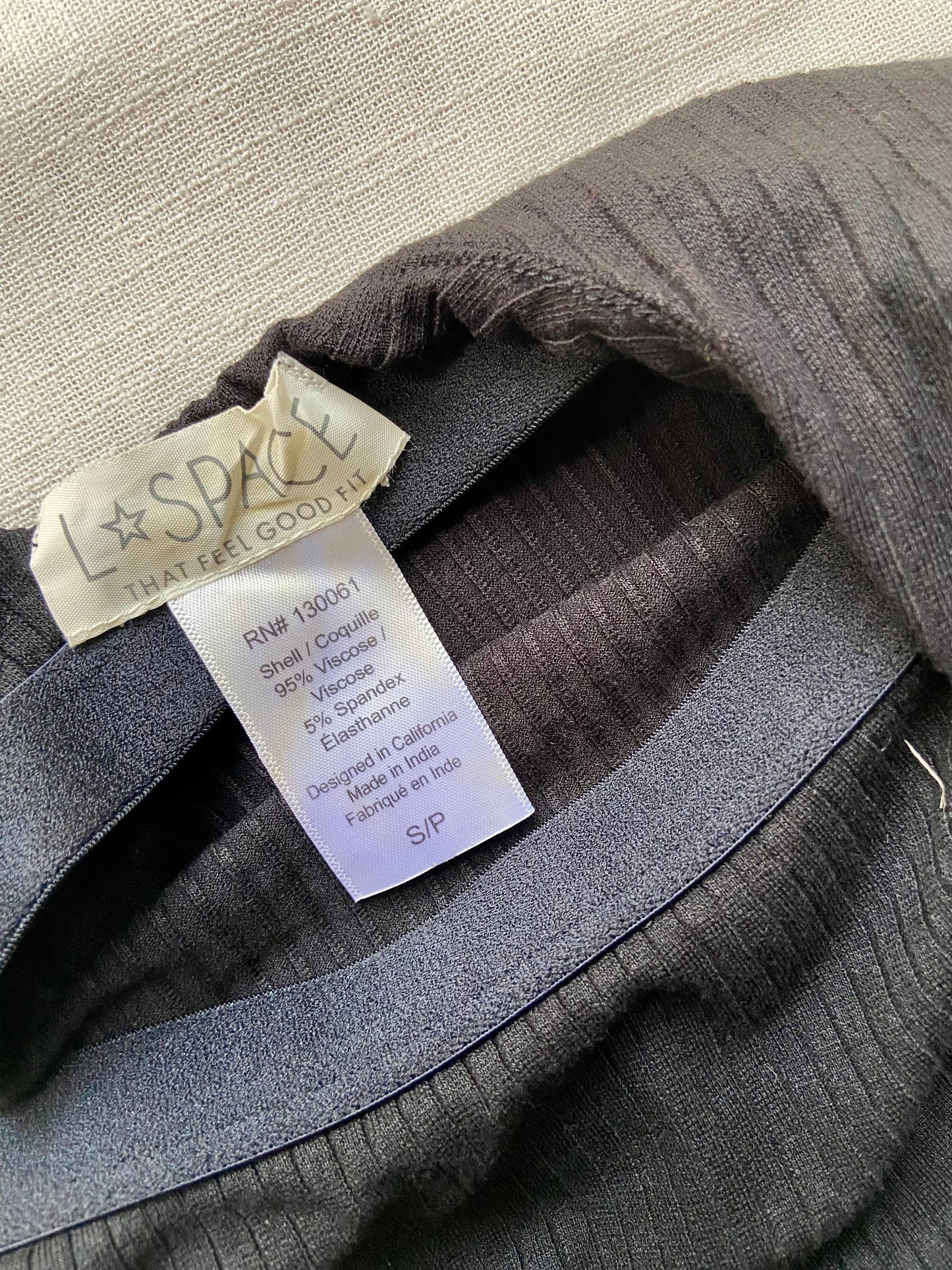 Black Spaghetti Strap Playsuit for Women