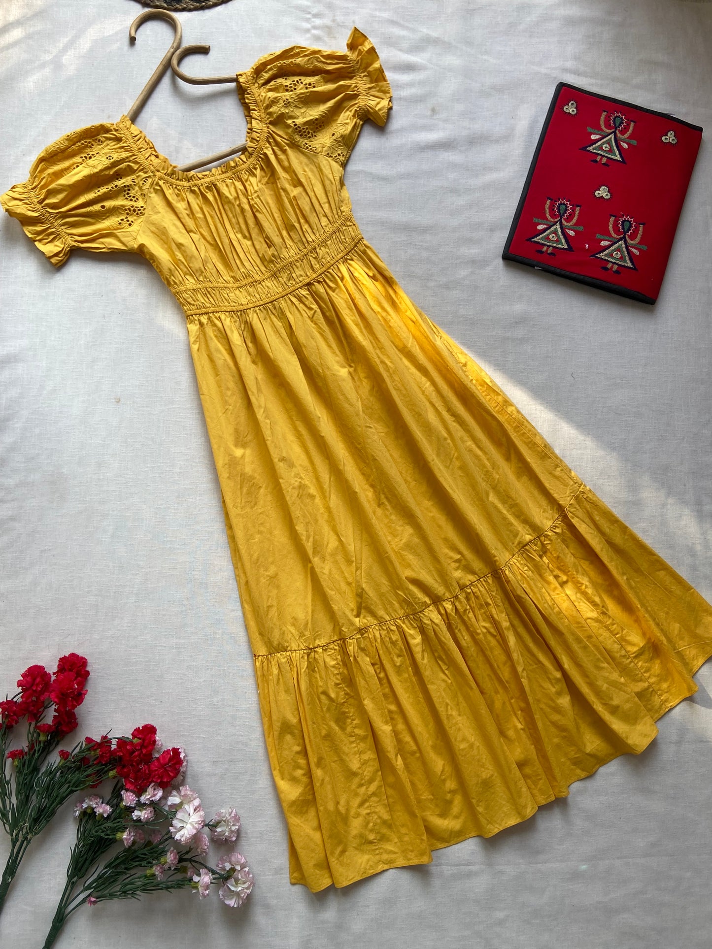 Sunbeam Sonata Smocked Midi Dress