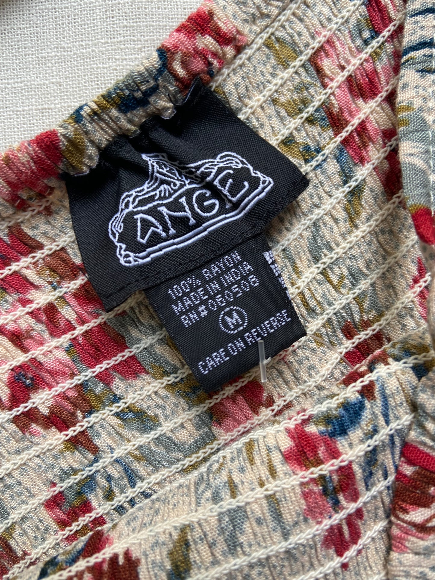 ANGIE FLORAL MINI DRESS