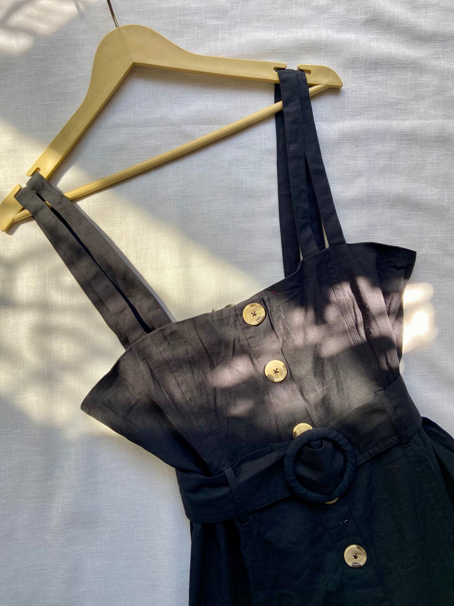 City Night Belted Skater Dress