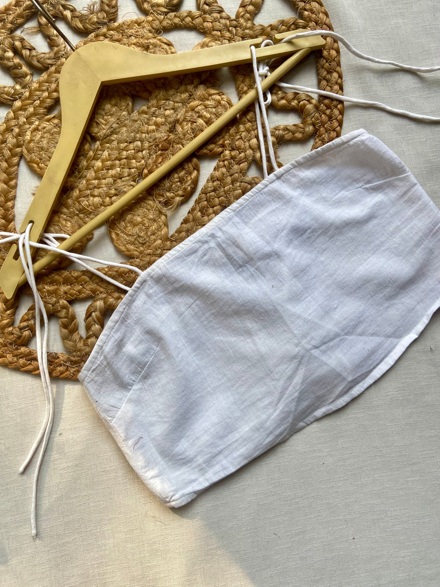 Ivory Breeze Tie-Back Bandeau