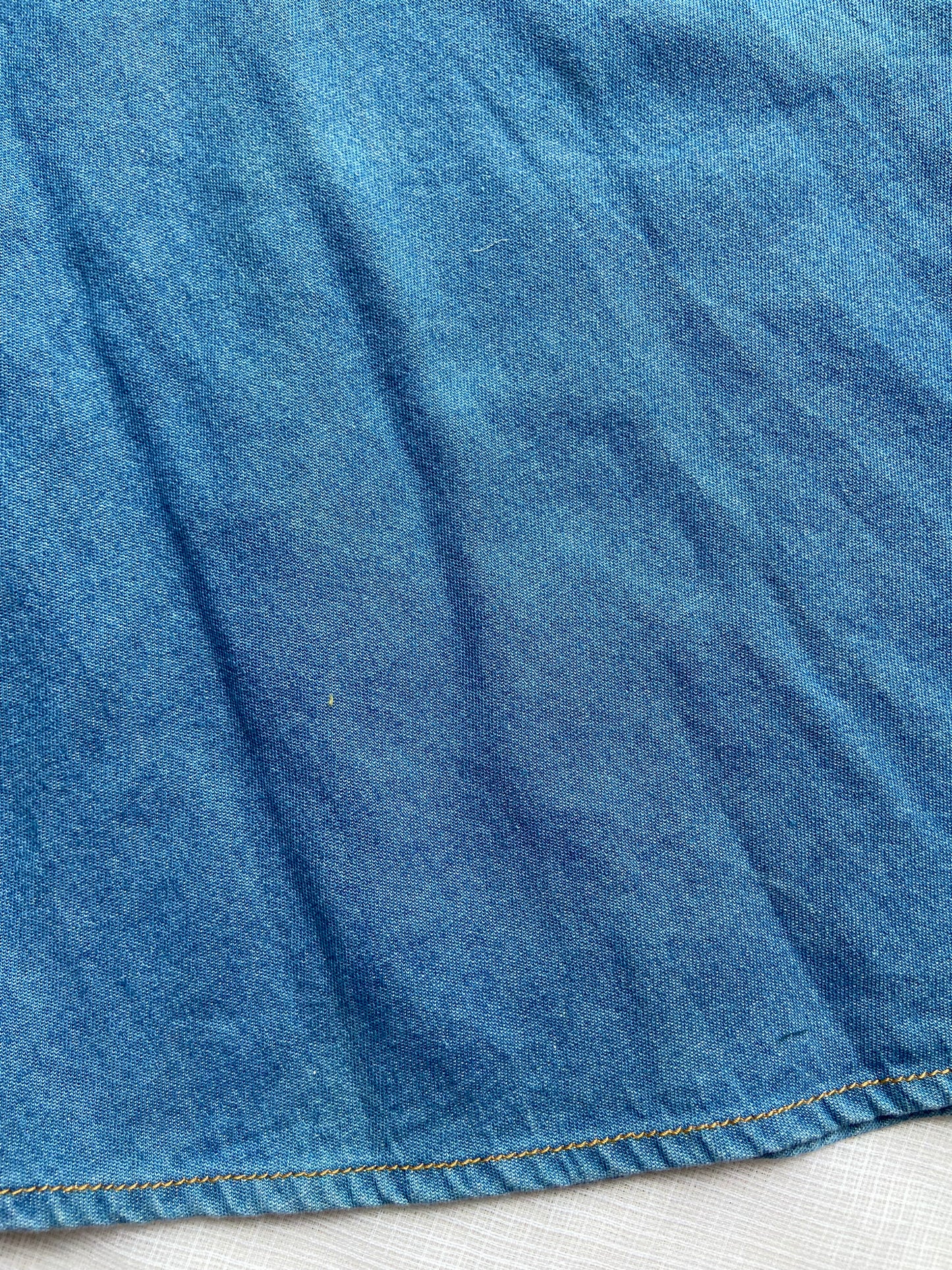 Classic Denim A-Line Mini Skirt