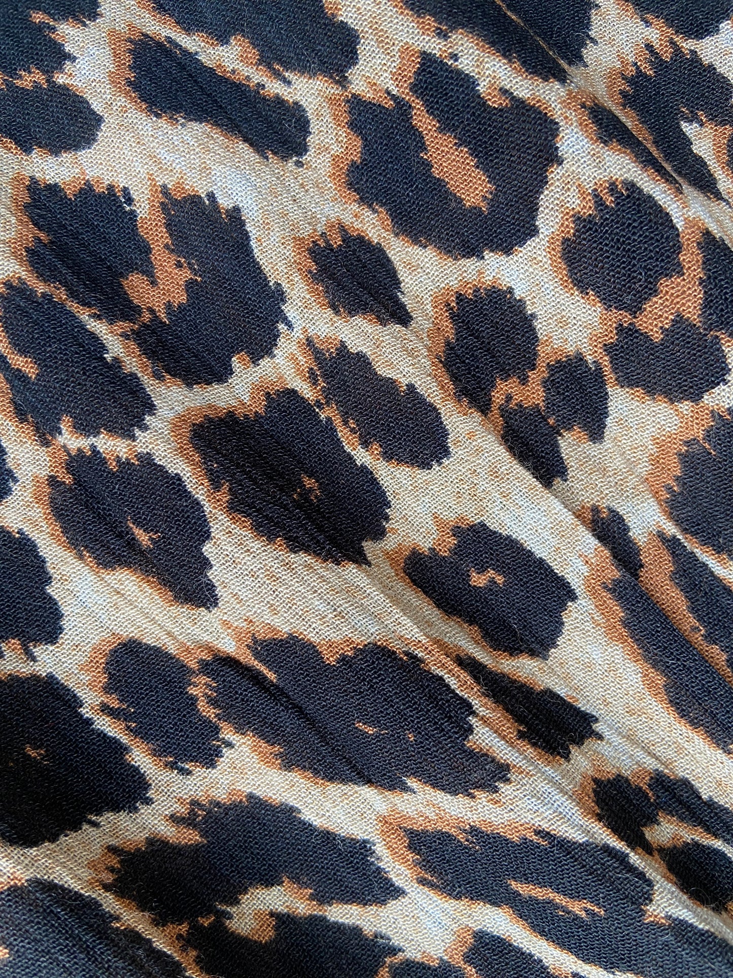 Animal Print Midi Dress