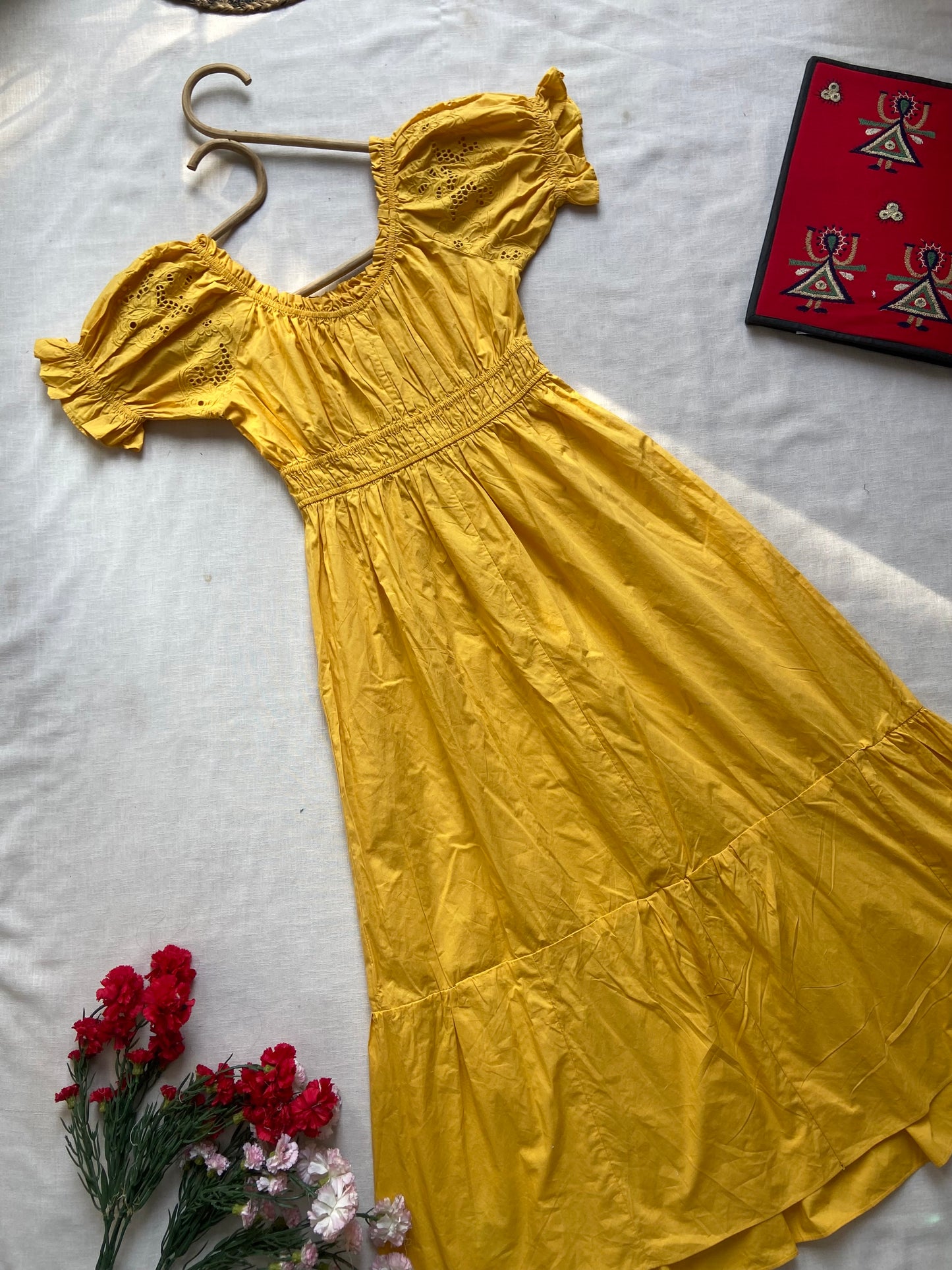 Sunbeam Sonata Smocked Midi Dress