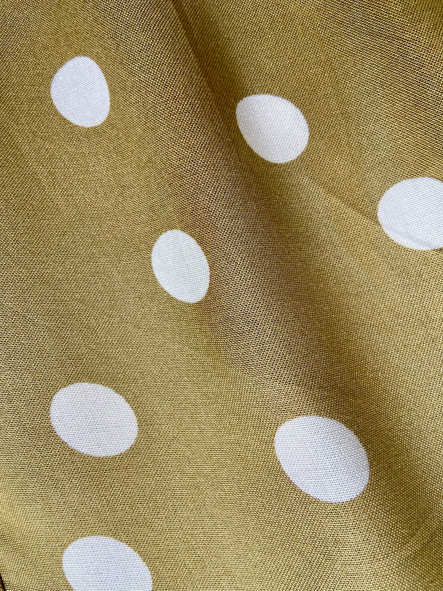 Olive Polka Dot Jumpsuit