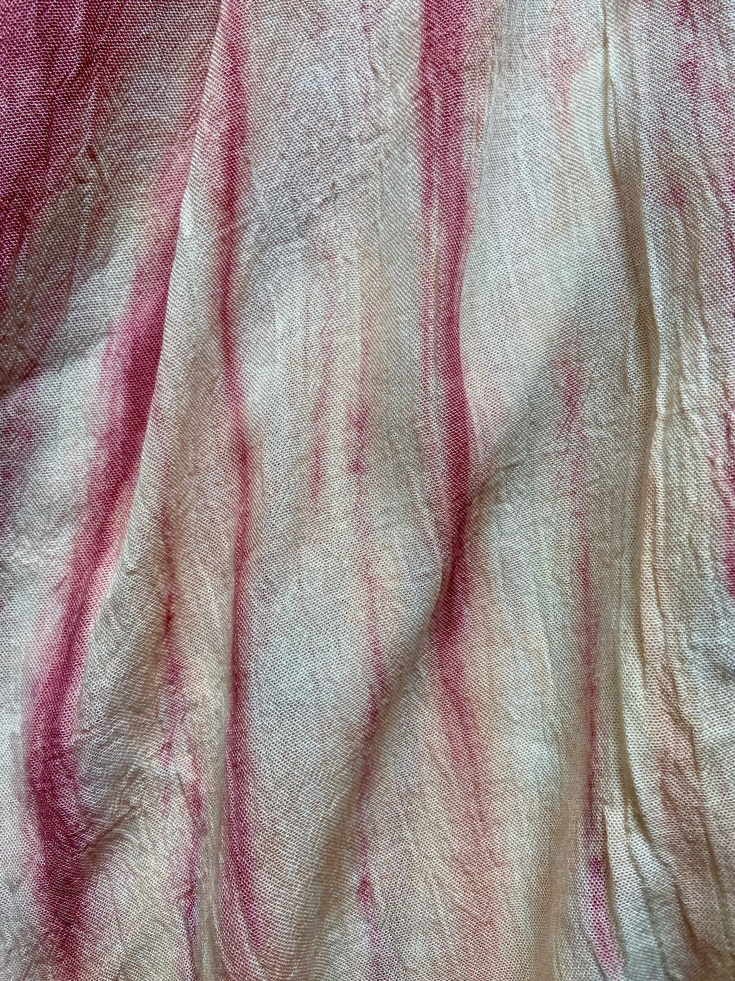 Peach And Pink Mini Dress