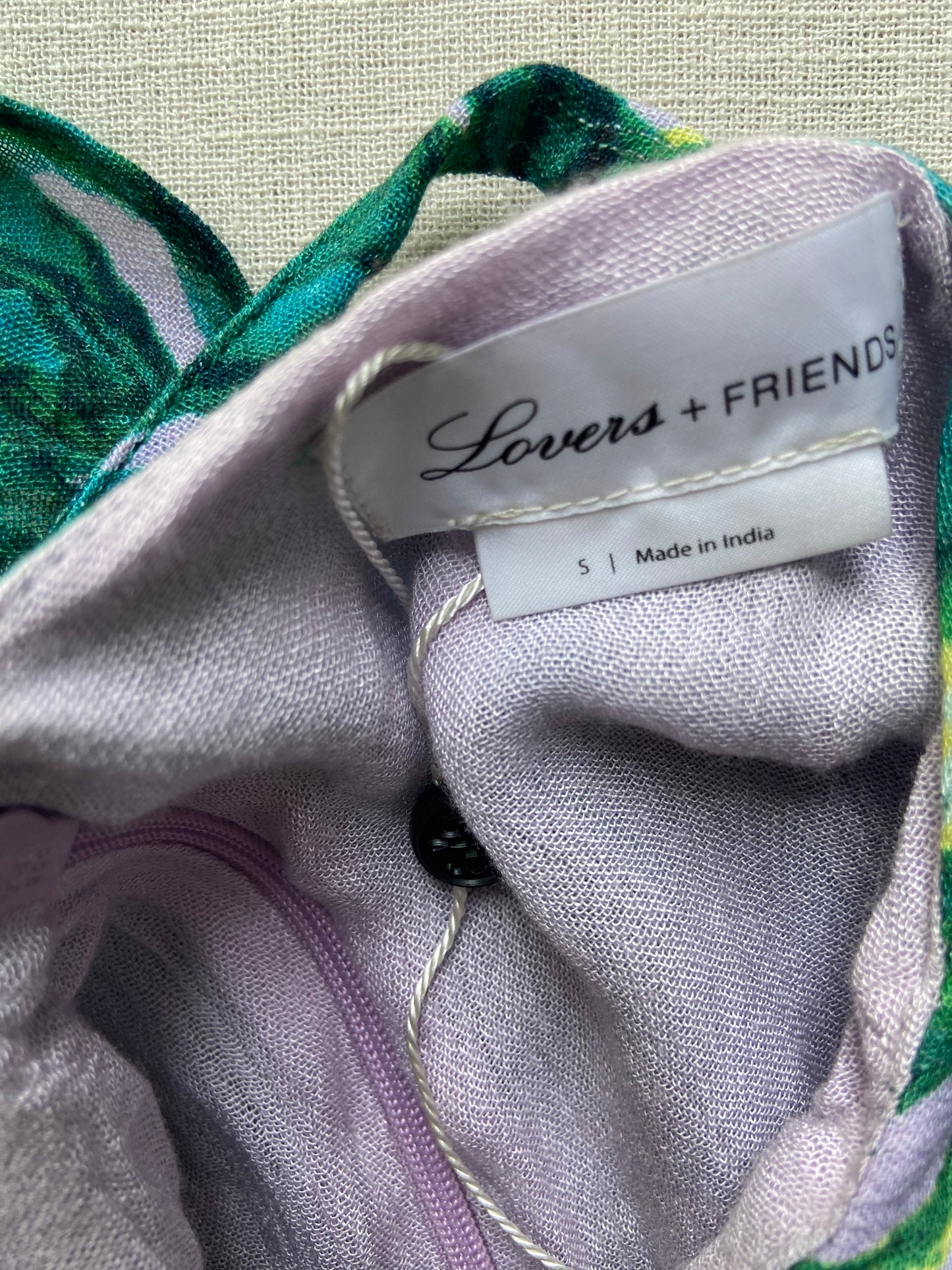 Green Floral Cut out Mini Dress