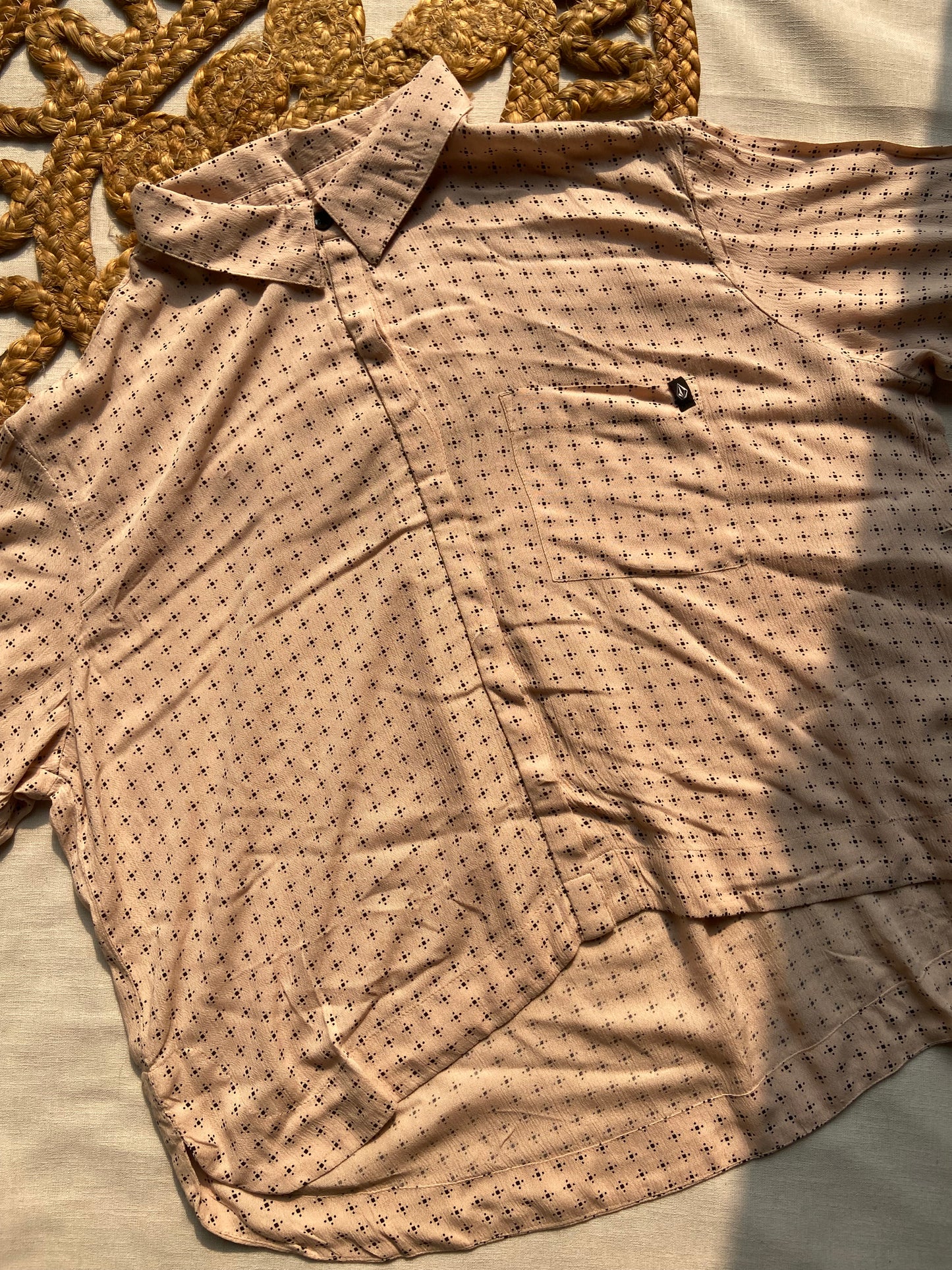 Sunset Mosaic Oversized Shirt