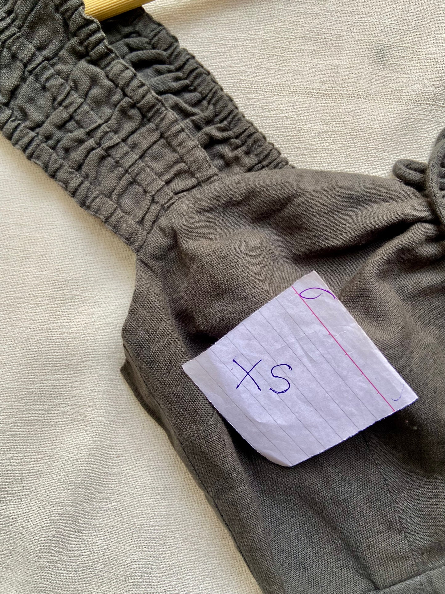 Black Sleeveless Mini Dress with Smocked Straps