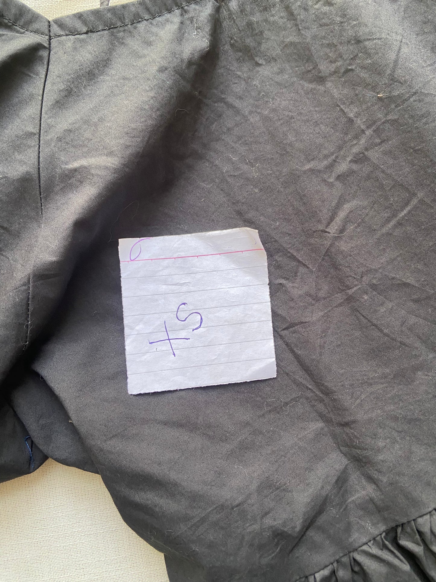 Elegant Black Puff Sleeve Mini Dress